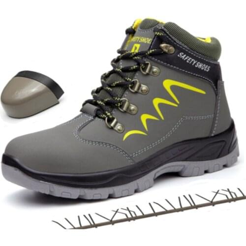 Outdoor Waterproof Tactical Boots Winter Snow Boots Men Sneakers Building Non-slip Work Safety Shoes Men Indestructible Designer