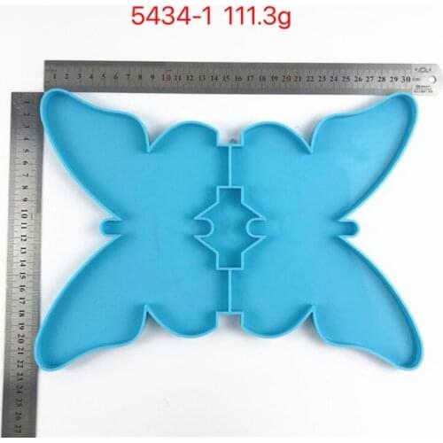 1Set DIY Craft Book Stand Epoxy Resin Mold Butterfly 3D Bookshelf Silicone Mould