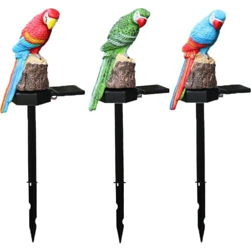 1pcs Novelty Solar Garden Lights Owl Ornament Solar Lamp Outdoor LED Light Energy Saving Light Portable Night Light Garden Decor