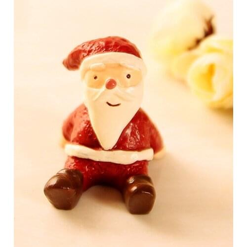 2Pcs/lot Christmas Tree Ornaments Santa Claus Mini Snowman 2018 New Fashion Decor Merry Christmas Decoration for Home Ornament