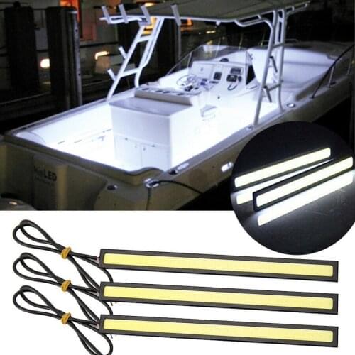 12 Volt White Courtesy Lights 170mm LED 3PCS Accessories Boat Grade Large LightsMarine Grade Large Super Bright Cool