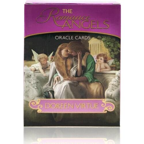 The 44 Romance Angel Oracle Cards By Doreen Virtue Rare Out Of Print Reusable, Suitable For Card Beginners And Enthusiasts