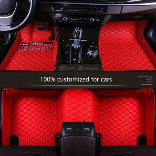 For Mercedes Benz CLS 2009 2008 2007 Car Floor Mats Custom Waterproof Carpets Protector Car Accessories Interior Foot Pads Cover
