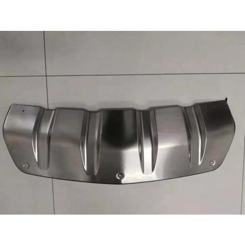 Car-styling stainless steel for Cadillac XT6 2019 2020 2021 metal front + rear bumper bottom guard protector accessories
