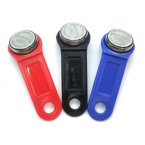 Free shipping100 pcs Dallas DS1990A DS1990A-F5 iButton I-Button 1990a-F5 Electronic Key IB tag Cards Fobs Handle TM Cards