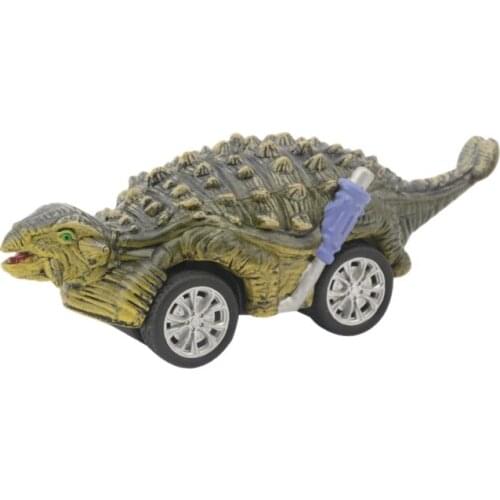 Kid Simulation Inertial Dinosaur Car Sliding Toy Car Mini Animal Racing Model Toy for 3 Year Olds Boy