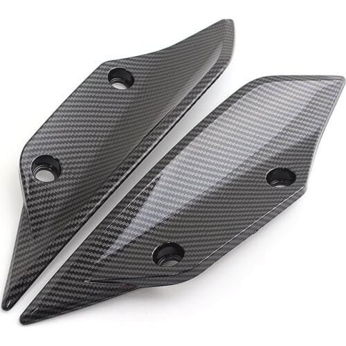 For BMW S1000RR Carbon Fiber Front Fender Spoiler Winglets 2009 2010 20 11 2012 2013 2014 Motorcycle Fairing Accessories