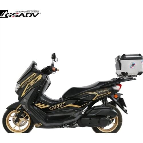 For YAMAHA Nmax155 Motorcycle Trunk Tail Box Luggage Storage Case Waterproof Steel Bracket