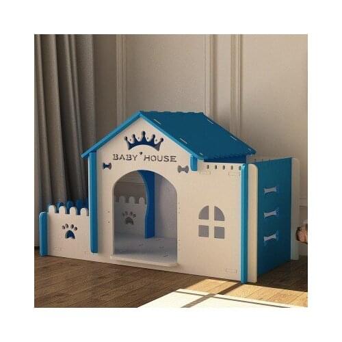 6kg Cat House Dog House Indoor Villa Bomei Waterproof Cleaning Pet Pregnancy Four Seasons Pet House Teddy Small Dog