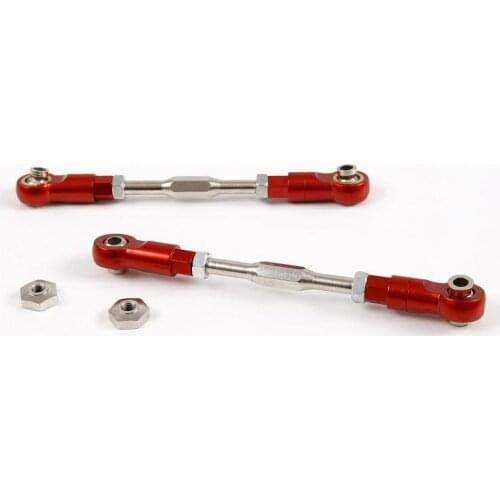 CNC metal front upper adjustable suspension tie rod for 1/5 scale truck hpi rovan LT km fg losi 5ive-T 5t spare part