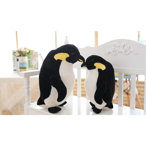 Lovely cartoon penguin plush toy soft doll throw pillow Christmas gift h0589