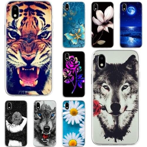 Soft TPU Case For ZTE Blade A3 2020 Case Silicon Floral Painted Back Bumper ZTE Blade A3 2020 5.45 inch Cover Protective Funda
