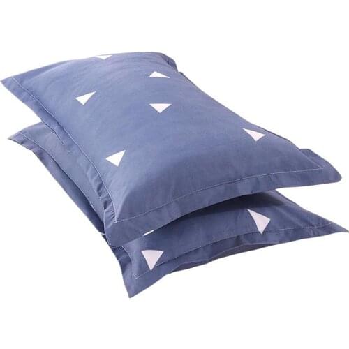Super soft skin-friendly pillowcase children student pillowcase bedding rectangular pillowcase 1 pair limited time offer