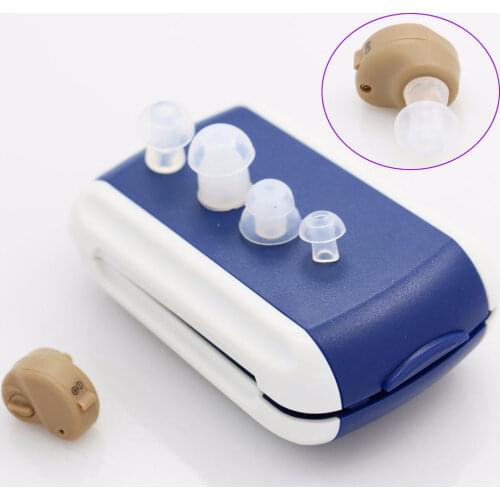 NEW Best Sound In-ear Amplifier Super MINI Hearing Aid Aids device Adjustable Tone personal ear care tools High quality Gift