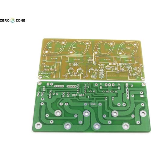 One Pair JLH2003 Version HOOD Class A Single-ended Power Amplifier Board PCB