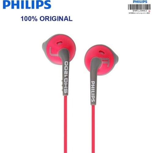 Philips Original SHQ1200 professional earphone in-ear sports running headset waterproof and sweat resistant earplug