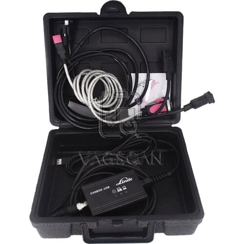 Forklift truck for linde canbox diagnostic scanner tool linde 4 pin Adapter linde doctor linde pathfind software