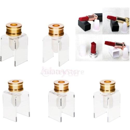 Make up Tools Lipstick Mould Cosmetics DIY Mould / Mold Crafts Tool Silicone Lip Balm Mold Filling for 12.1mm Tube 5 Models