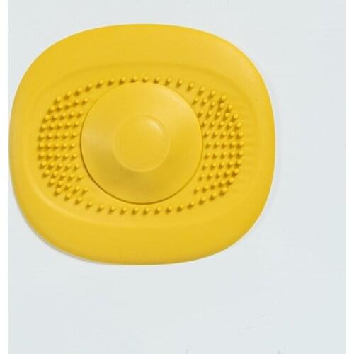 Wonderlife Floor Drain Silicone Sink Filter Plug Washbasin Drain Strainer Hair Catchers Bathroom Kitchen Deodorant Cover Plug