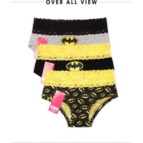 Pink Heroes New Womens Underwear Briefs Gorgeous Color Printing Women Underwear Cotton Lingerie Sexy Briefs Factory Wholesale