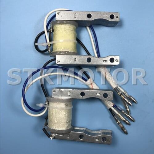2pcs Magneto Stator Coil For 49cc 50cc 66cc 80cc 2 Stroke Engine Motor Motorized Bicycle