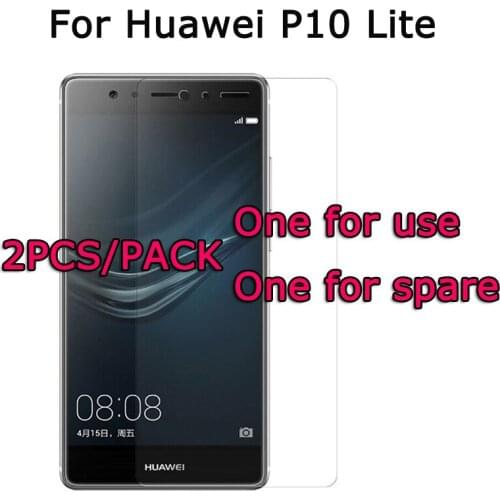 2PCS Ultrathin Screen Protector Glass Huawei P10 lite Tempered Glass sFor Huawei P10 Lite Glass P10 Lite/ Nova Lite Phone Film ]