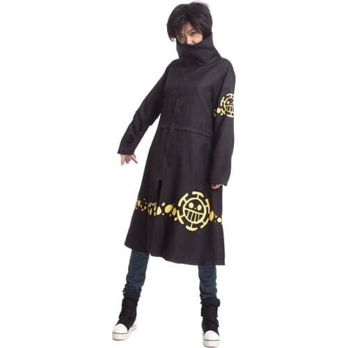 Brdwn One Piece Unisex Luffy Trafalgar Law Two Years Later Cosplay costume Cloak