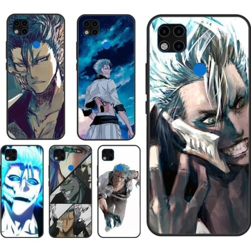Grimmjow Jaegerjaquez Bleach Anime Case For Xiaomi Redmi Note 10 Pro 9 Pro 8 7 9S 8T K40 Redmi 9 9A 9C 7A 8A 9T Cover Funda