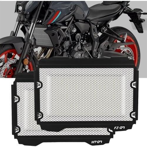 For YAMAHA MT07 MT-07 FZ07 FZ-07 2021 Motorcycle Radiator Grille Grill Guard Cover Protector MT FZ 07 Radiator Guard Accessories