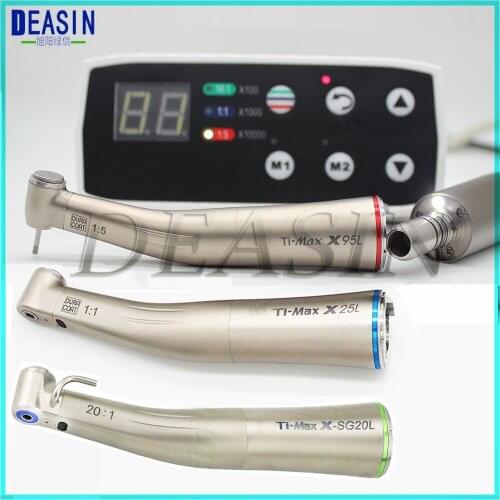 Dentist excellect kit micromotor dental electric motor portable system+low speed 1:5 1:1 20:1 dental LED handpiece contra angle