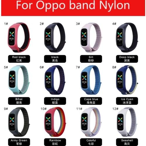 New Nylon replacement band For Oppo band strap wristband sport loop for smart watch