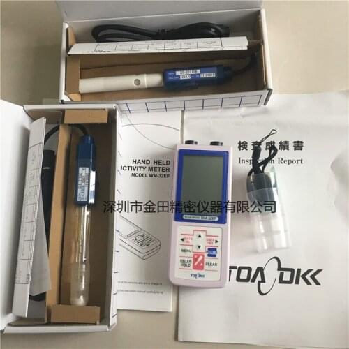 Authentic Japan Toa East Asian Wave Portable PH Meter Conductivity Meter WM-32EP Conductivity Meter CM-31PW