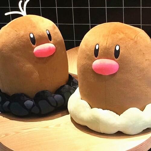 Pokemon original Anime Games new 40CM Diglett plush toy stuffed toys A birthday present for children
