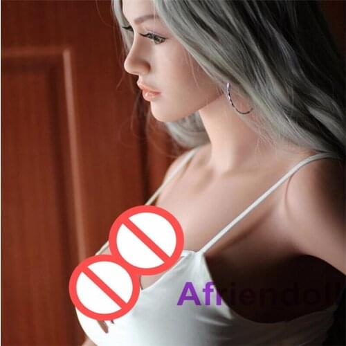 165cm silicone sex doll long hair big chest sexy vagina adult plump