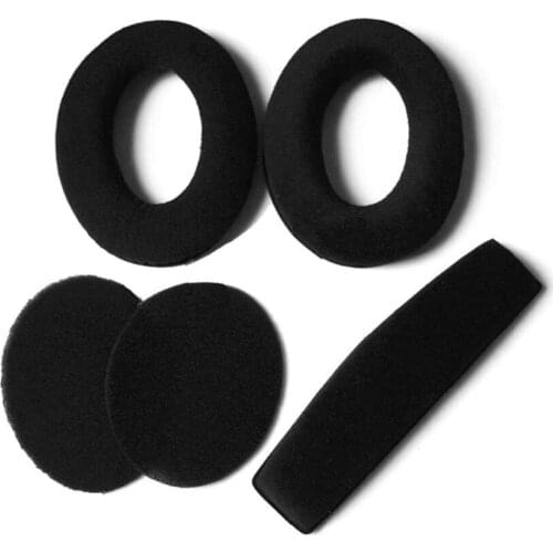 Replacement Ear Pads Velour Cushion Headband For HD515 HD555 HD595 HD518 HD558 Headphones