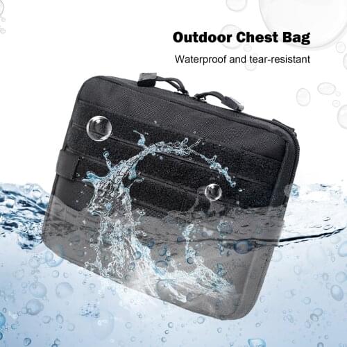 Molle Pouches Multi-Purpose Compact Water-Resistant Molle Pouch Bags Waterproof 1000D Nylon Utility Bags for Outdoor Activities