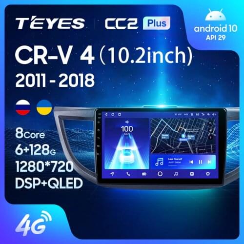 TEYES CC2L CC2 Plus For Honda CRV CR-V 4 RM RE 2011 - 2018 Car Radio Multimedia Video Player Navigation GPS No 2din 2 din dvd