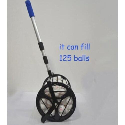 Bucket style Table Tennis Balls Collector Pingpong Ball Easy Pick Up Gear Retriever Fill 125 Balls HW253