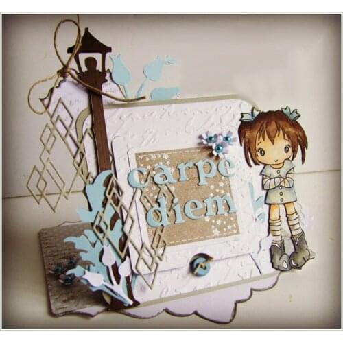 French Letter Cutting Dies for DIY Scrapbooking Decorative Craft Embossing Stamp Embossing Card Craft Cutting Dies Stencils