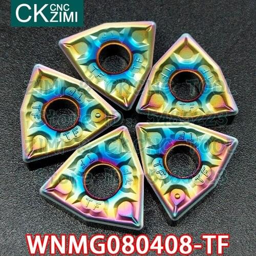 WNMG080408-TF ZM1135 WNMG 080408 TF Carbide Inserts External Turning Inserts Tools CNC Mechanical lathe Cutter Tools for steel
