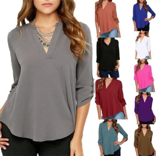 YRRETY White Blouses