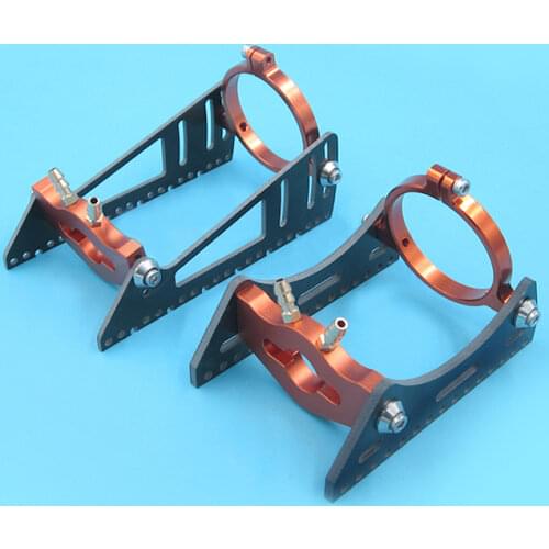 1PC RC Boat Water-cooling Engine Mount Holder Water Cooled Carbon/Glass Fiber Fixed Bracket for 36mm/40mm Brushless Motor