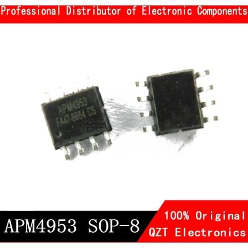10PCS/lot FDS4953 TC4953 4953 APM4953 SI4953 CEM4953 ME4953 SOP8 IC General purpose