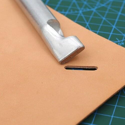 12Pcs/set Oval Shape Leather Tool Die Punching Hollow Hole for Leather Watch Bands Belts Canvas Paper Working Punches Craft