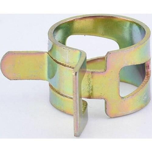 65Mn spring steel Spring Clips 80 pcs Automotive Clamp Fastener Fuel Pinch Practical