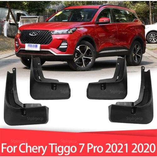 Mudguards For Chery Tiggo 7 Pro 2021 2020 Fender Front Rear Mud Flaps Guard Splash Car Accessories