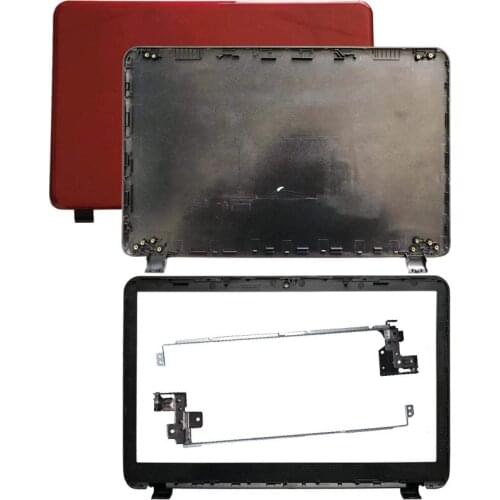 For HP 250 255 256 G3 15-G 15-H 15-R 15-T 15-Z 15-G001XX 15-G010DX 15.6" Laptop Red Top LCD Back Cover/LCD Front Bezel/Hinges