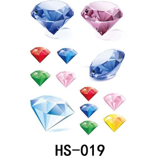 Cool Diamond Dragon Eagle Luminous Tattoo Sticker For Children Baby Birthday Present Fake Tatoo Waterproof Temporary Tattoo