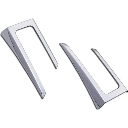 For Toyota Raize A200A/210A Stainless Steel Car Fog Lamp Cover Trim Rear Reflector Garnish Bumper Spotlight Accessories