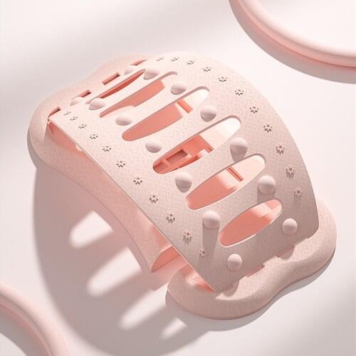 Back Massager Stretcher Magic Back Support Stretch Massage Fitness Relaxation Spine Pain Relief Orthopedic Back Lumbar Stretcher